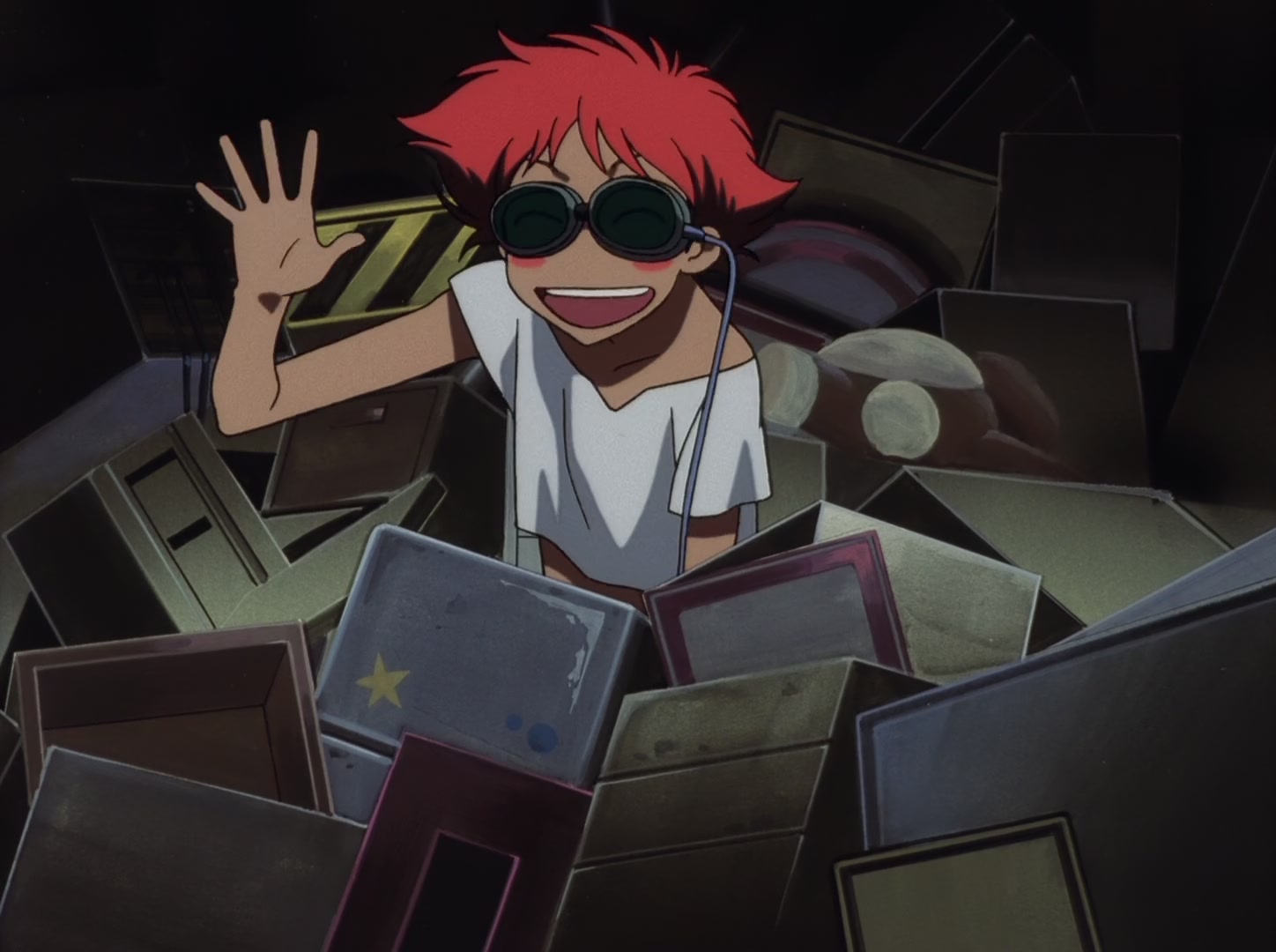 Cowboy Bebop Ep 9: Jamming with Edward @ 07:10