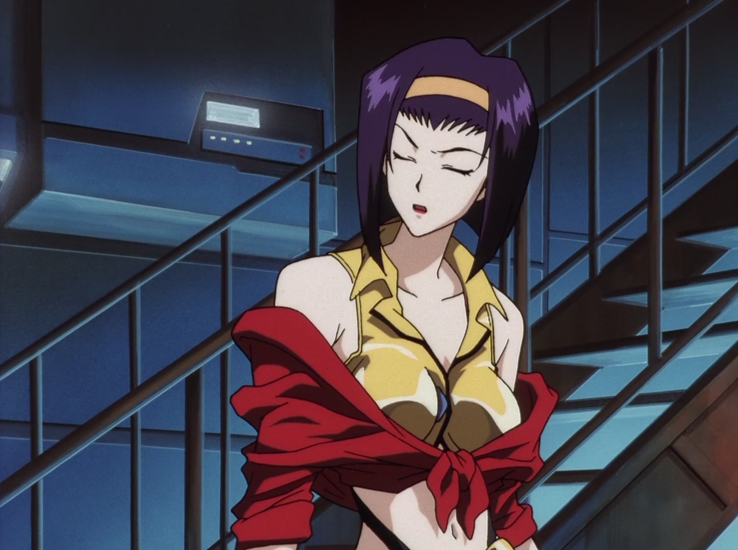 Cowboy Bebop Ep 9: Jamming with Edward @ 11:54