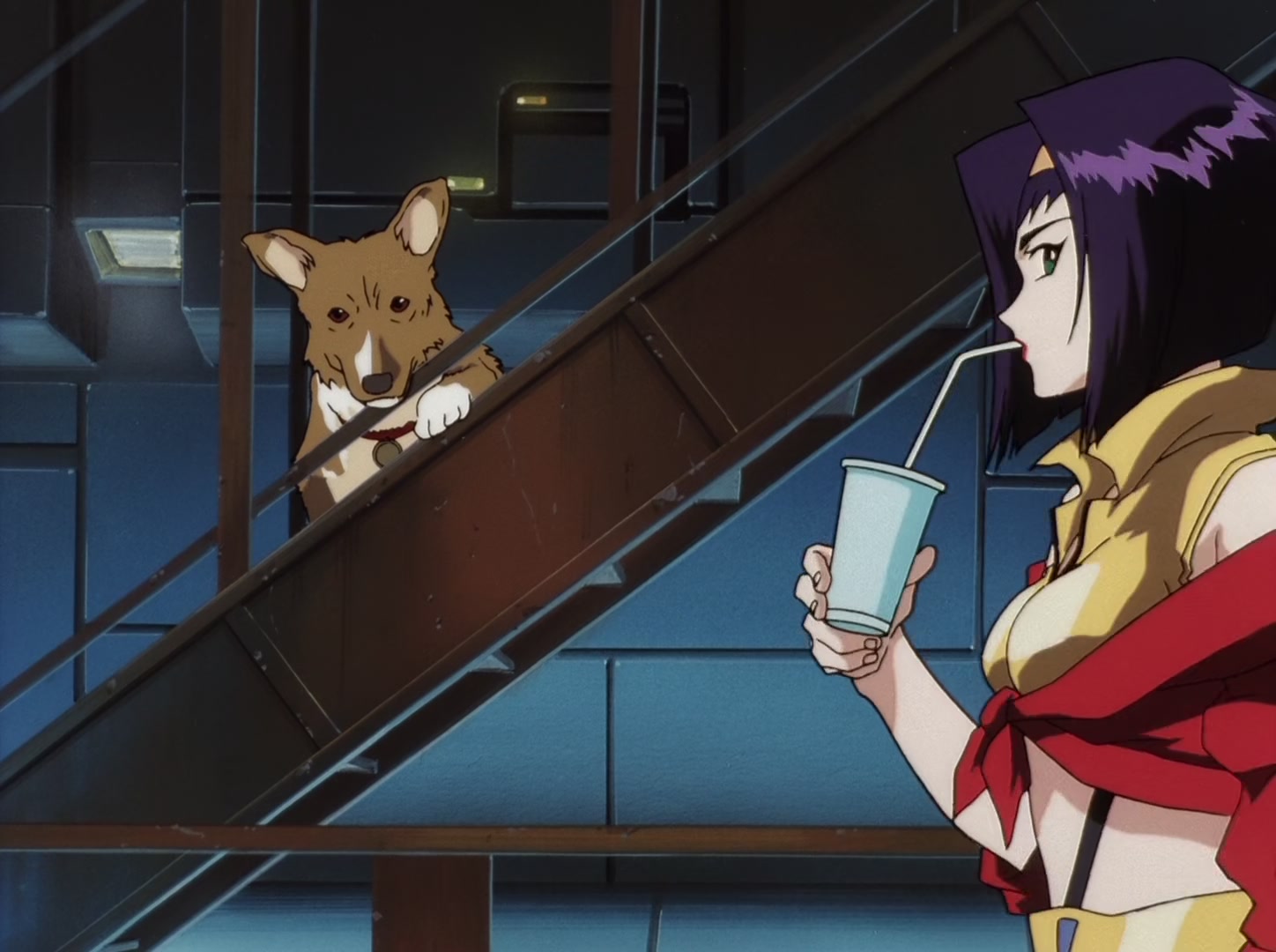 Cowboy Bebop Ep 9: Jamming with Edward @ 13:34
