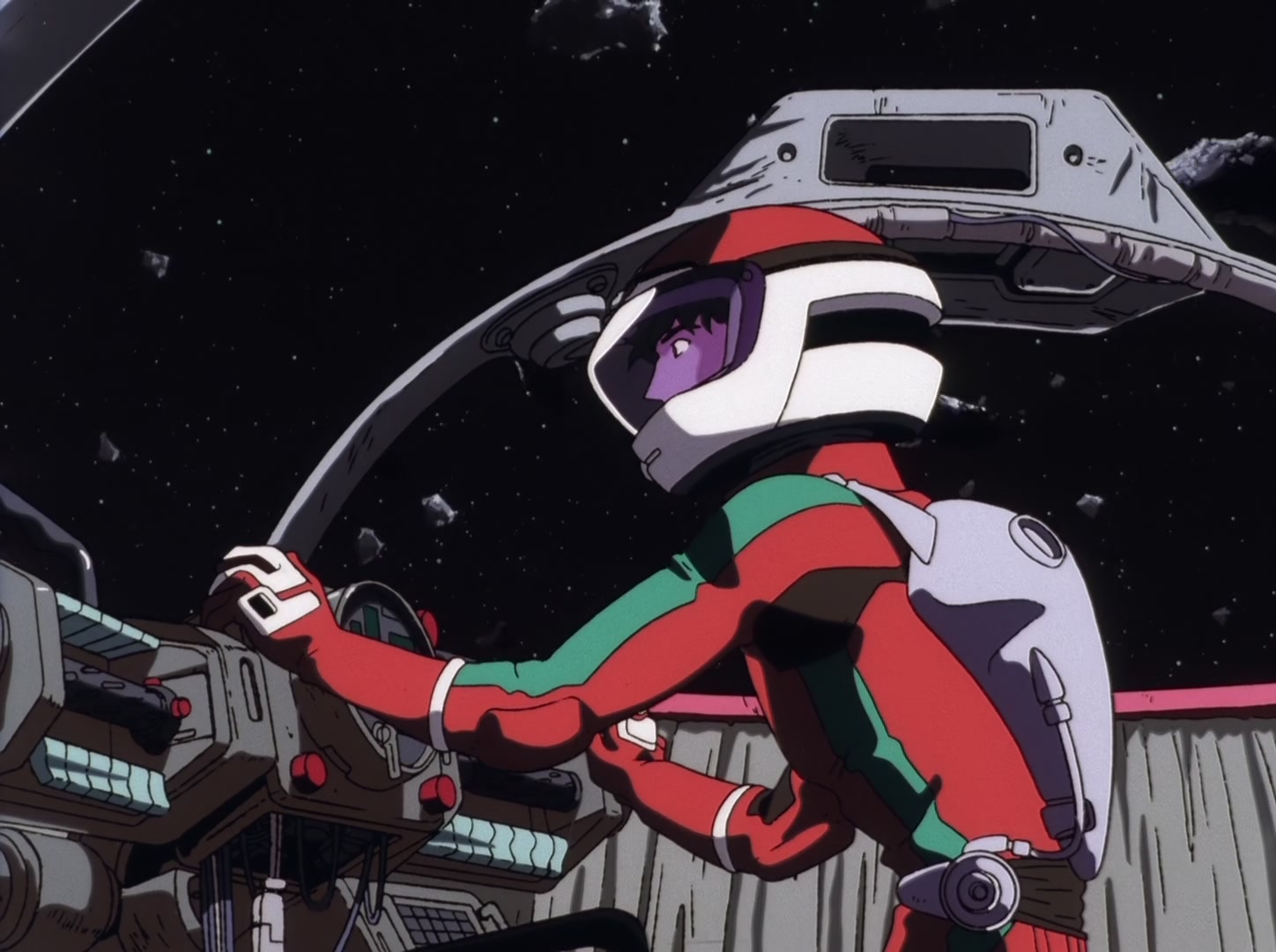 Cowboy Bebop Ep 9: Jamming with Edward @ 15:55