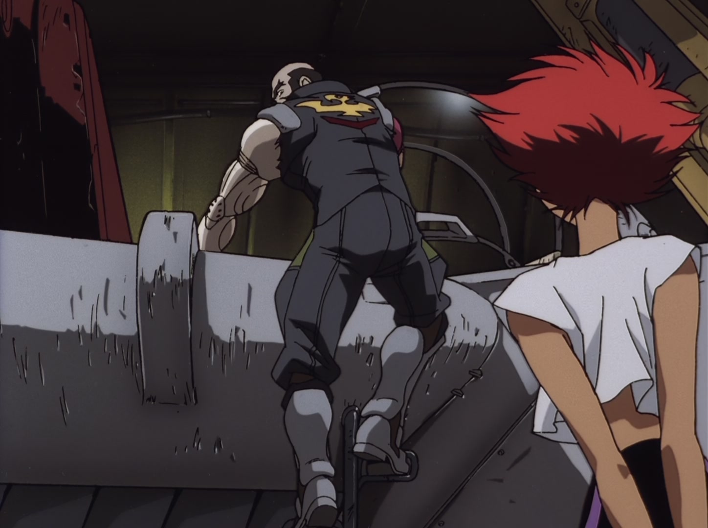 Cowboy Bebop Ep 16: Black Dog Serenade @ 10:09