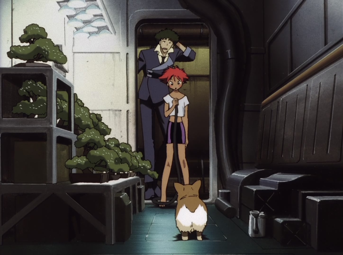 Cowboy Bebop Ep 16: Black Dog Serenade @ 12:50