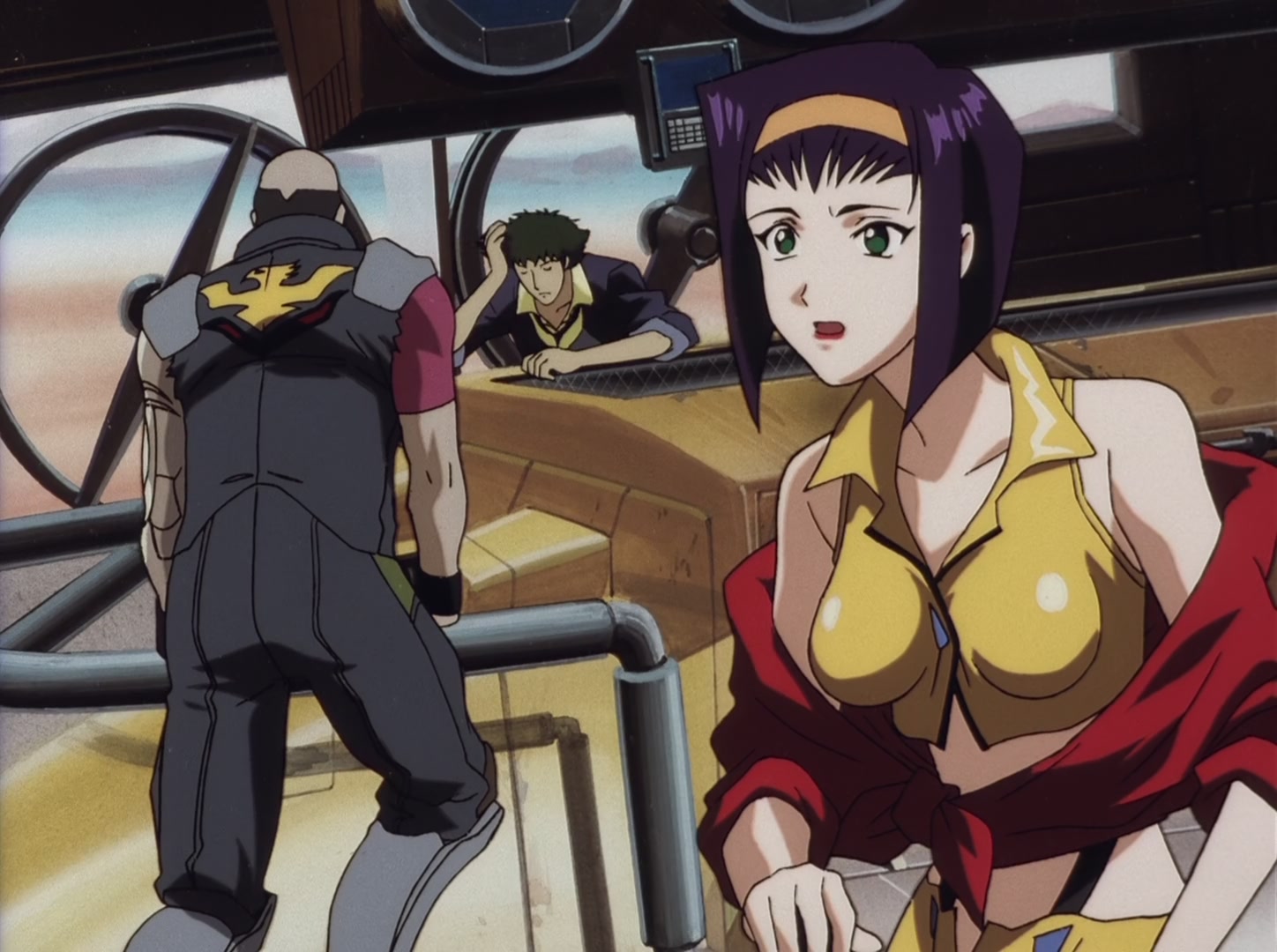 Cowboy Bebop Ep 17: Mushroom Samba @ 04:25