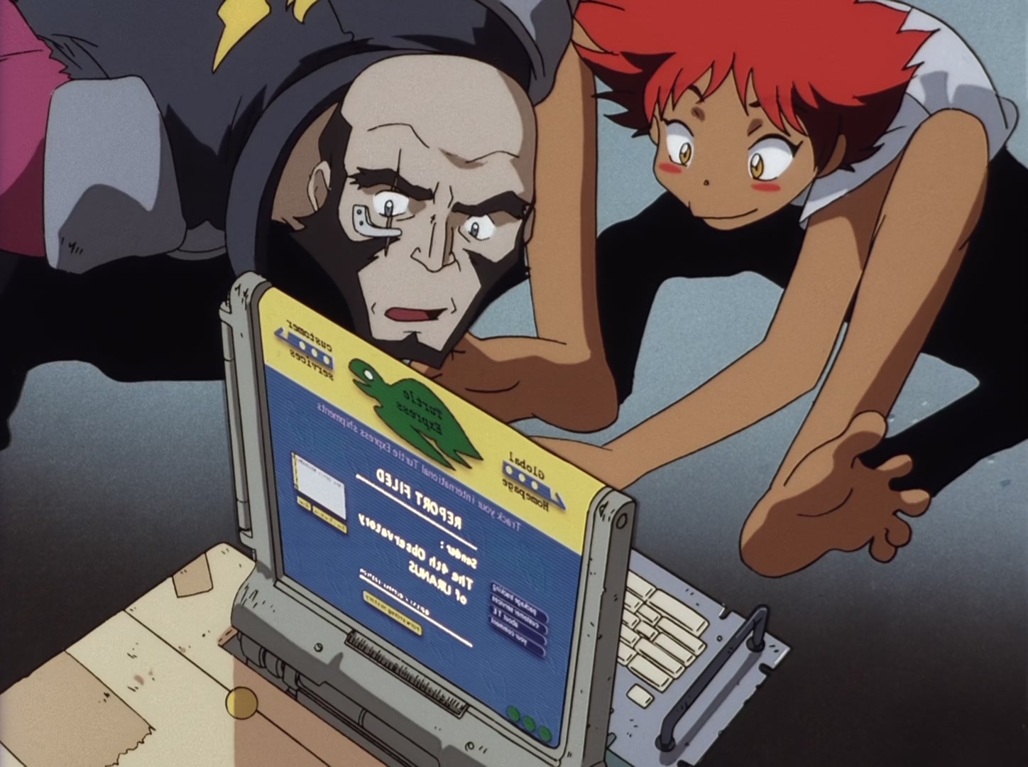 Cowboy Bebop Ep 18: Speak Like a Child @ 05:20