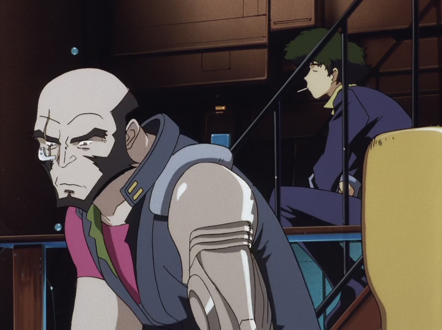 Cowboy Bebop Ep 18: Speak Like a Child @ 10:23