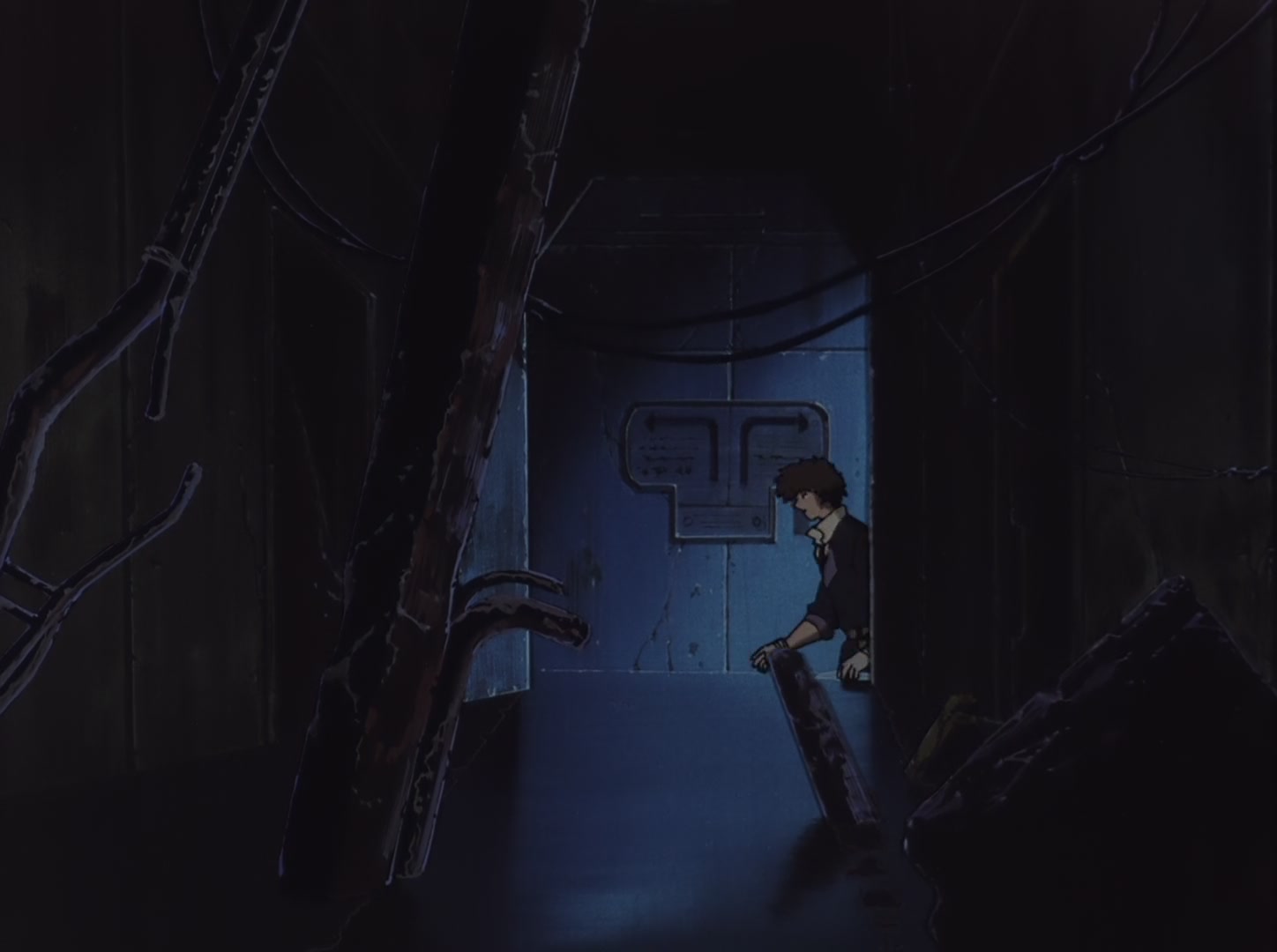 Cowboy Bebop Ep 18: Speak Like a Child @ 14:41