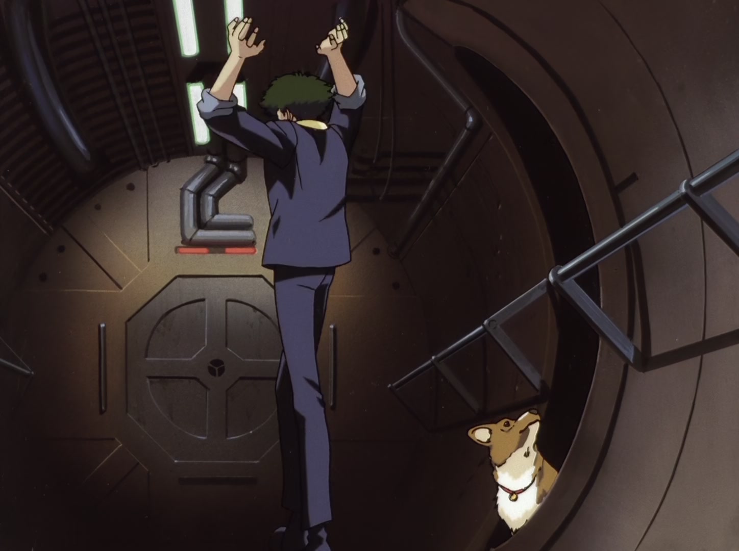 Cowboy Bebop Ep 21: Boogie Woogie Feng Shui @ 05:38