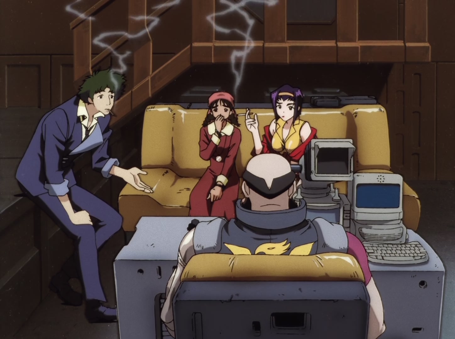 Cowboy Bebop Ep 21: Boogie Woogie Feng Shui @ 13:34
