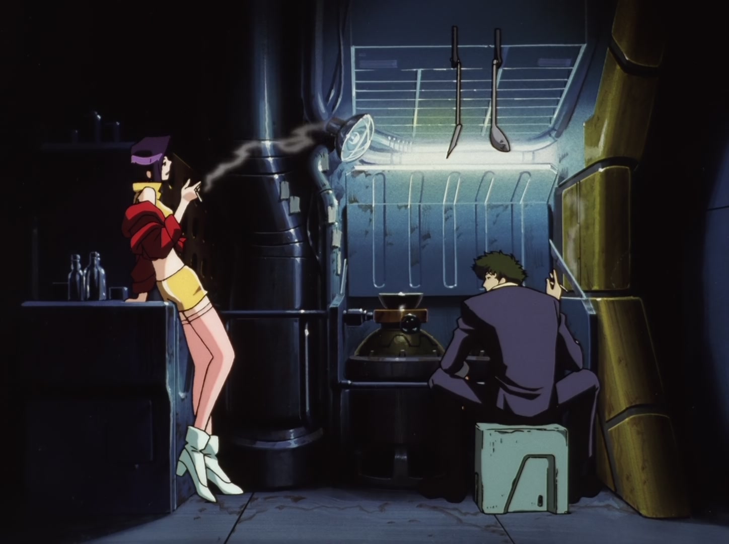 Cowboy Bebop Ep 21: Boogie Woogie Feng Shui @ 15:31