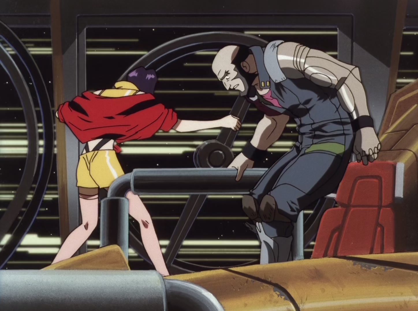 Cowboy Bebop Ep 21: Boogie Woogie Feng Shui @ 17:36