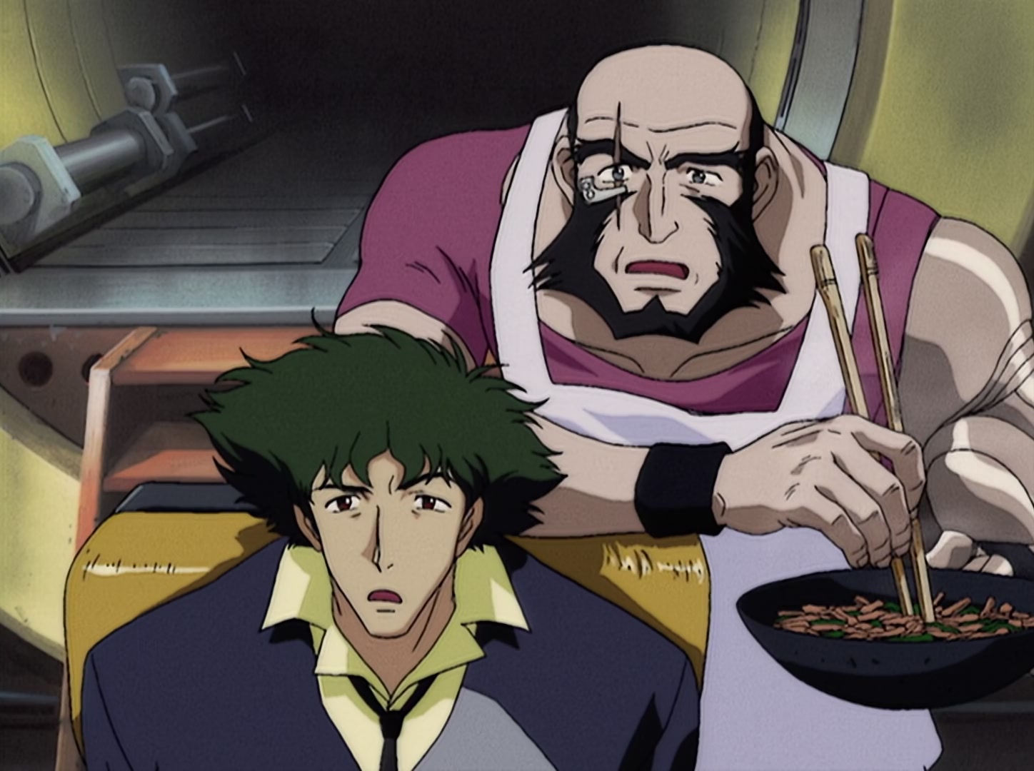 Cowboy Bebop Ep 23: Brain Scratch @ 05:37