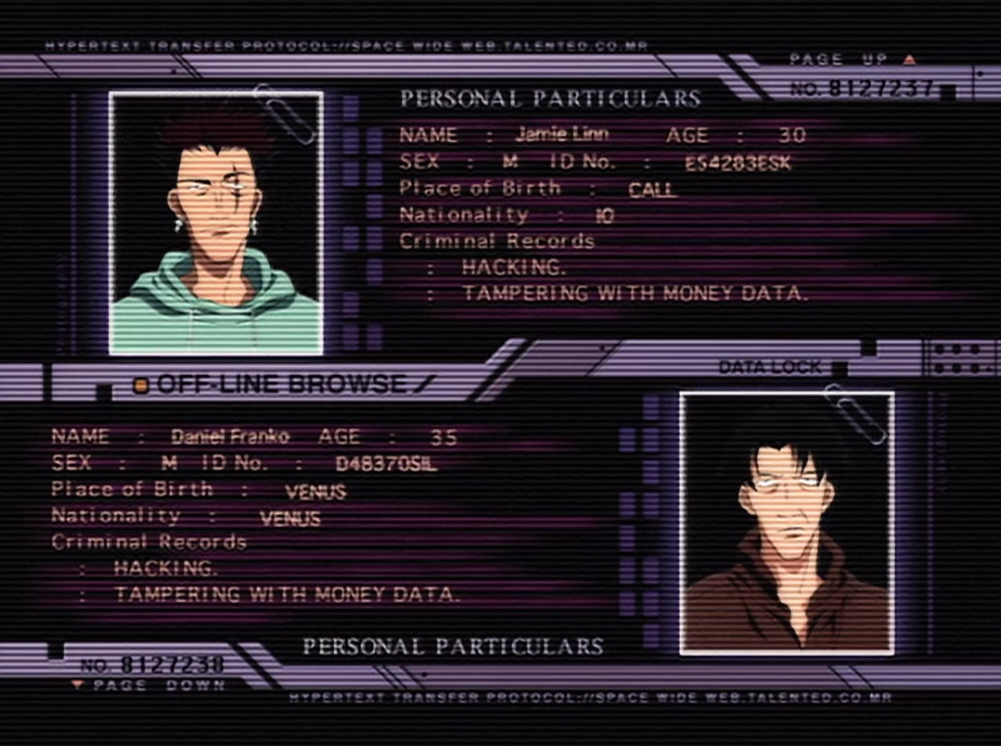 Cowboy Bebop Ep 23: Brain Scratch @ 06:09