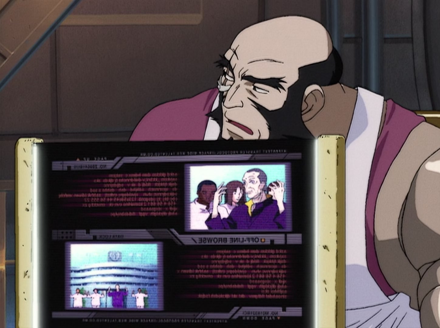 Cowboy Bebop Ep 23: Brain Scratch @ 07:11