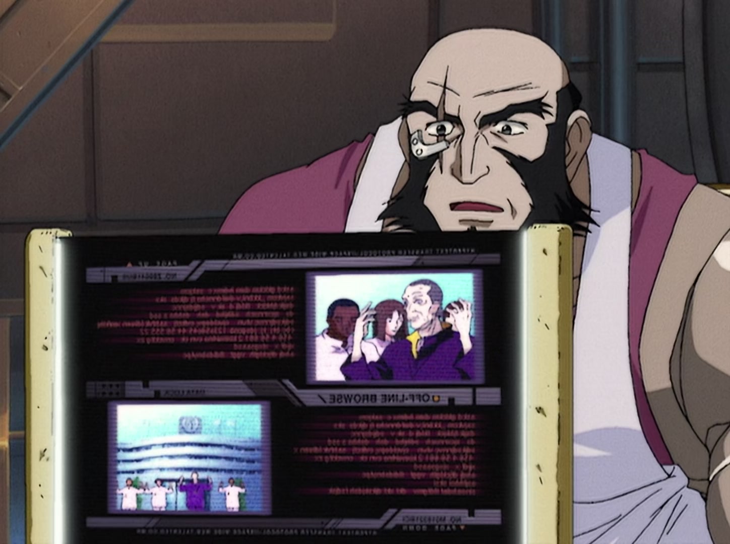 Cowboy Bebop Ep 23: Brain Scratch @ 07:19