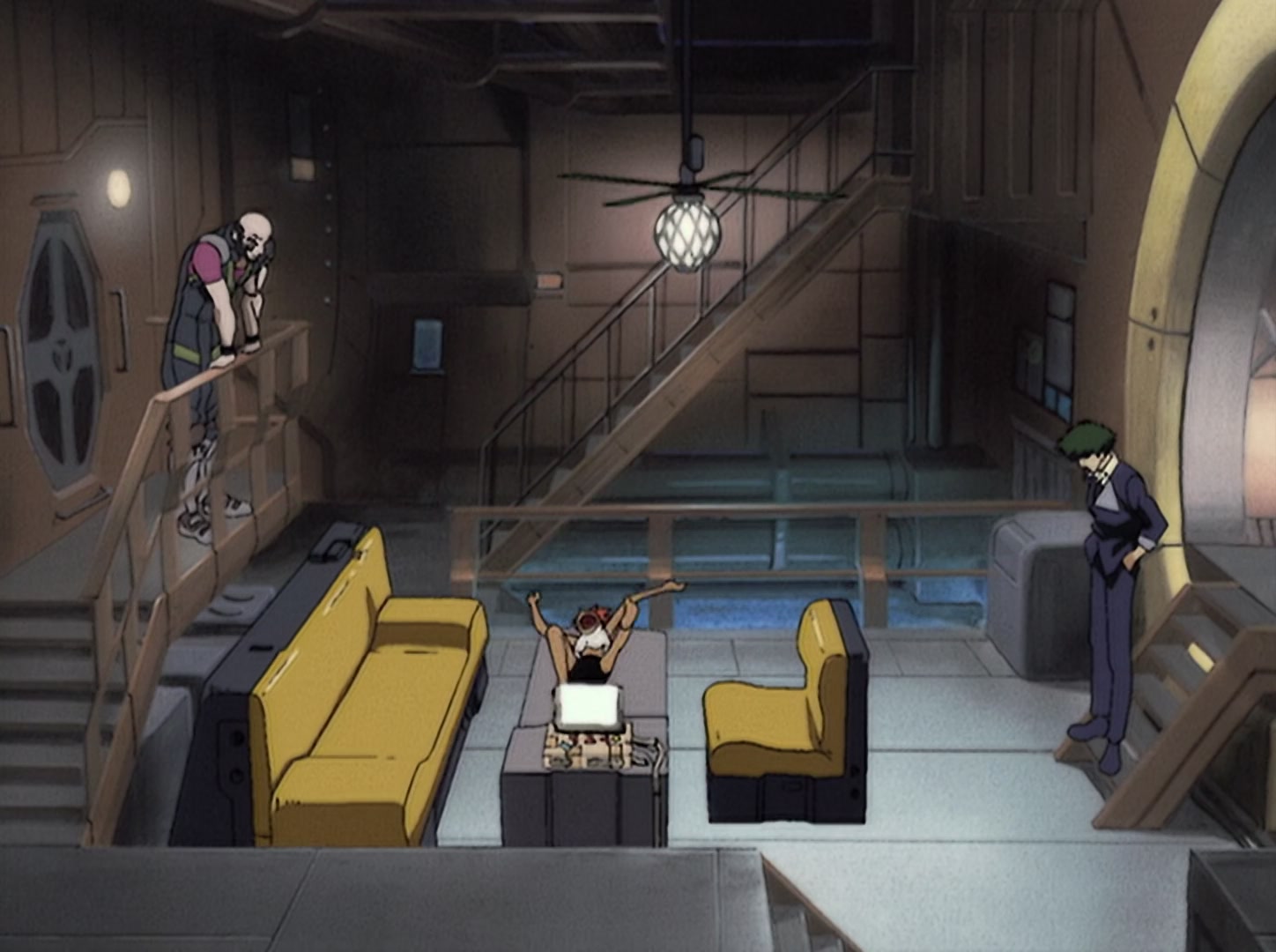 Cowboy Bebop Ep 23: Brain Scratch @ 11:29