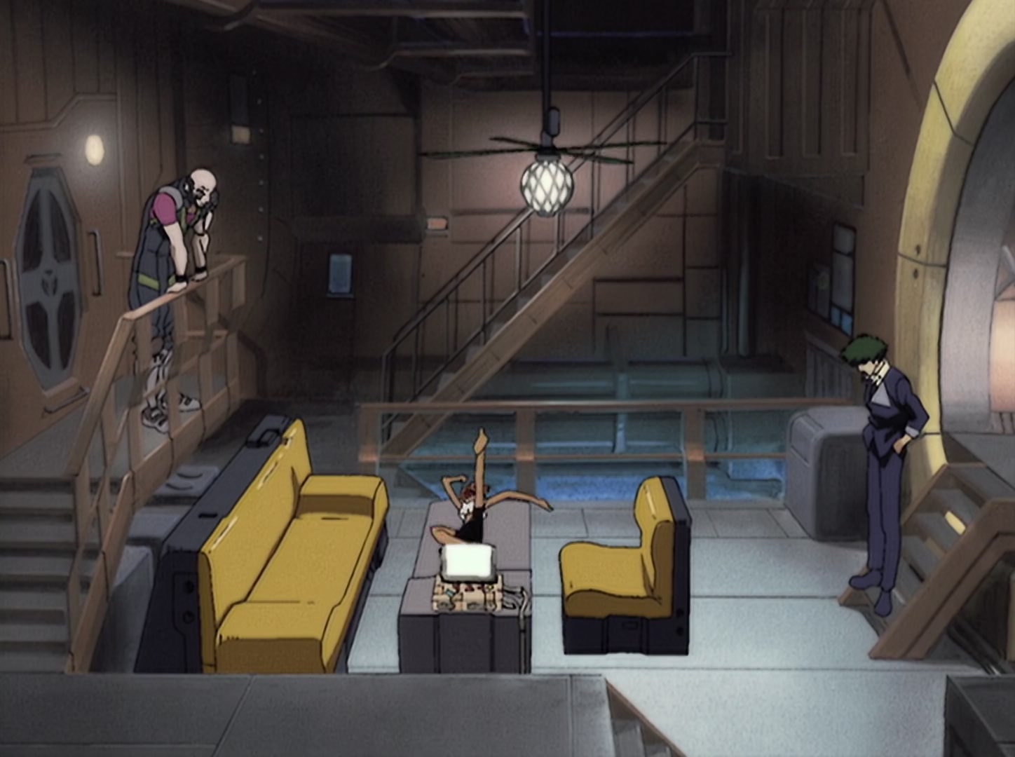 Cowboy Bebop Ep 23: Brain Scratch @ 11:36