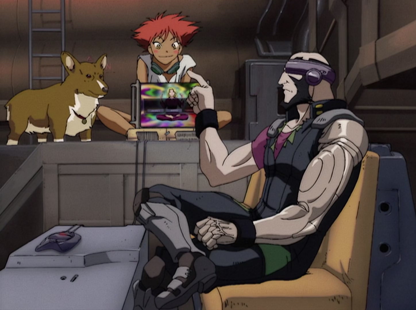 Cowboy Bebop Ep 23: Brain Scratch @ 13:02