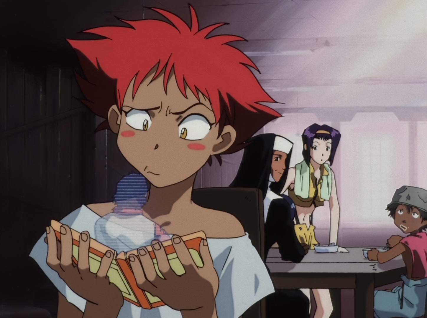 Cowboy Bebop Ep 24: Hard Luck Woman @ 07:34