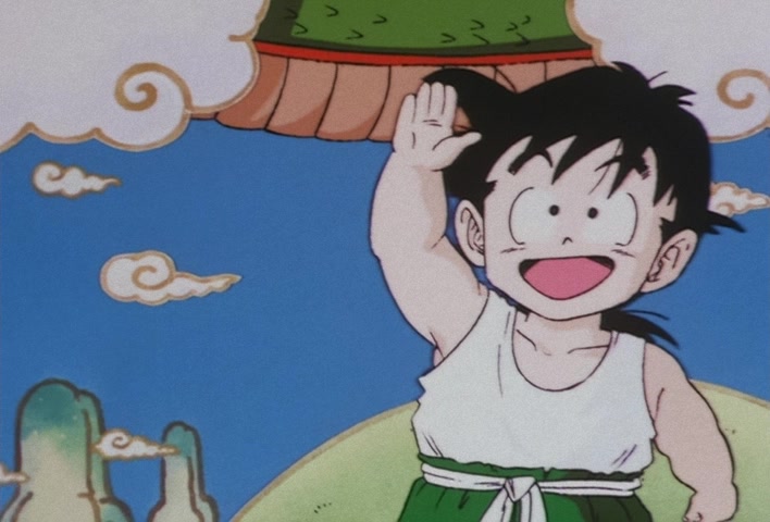 Dragon Ball Z Ep 1: Mini Goku is Just Precious! I'm Gohan @ 23:07