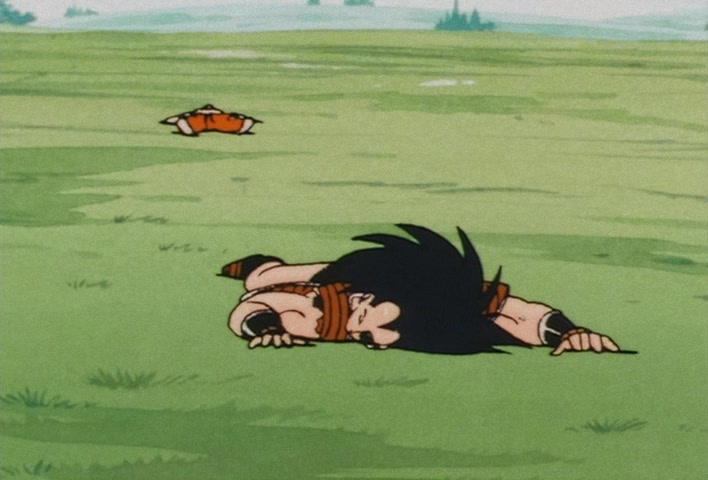 Dragon Ball Z — Ep 5: Goku Dies! There's Only One Chance Left @ 10:23