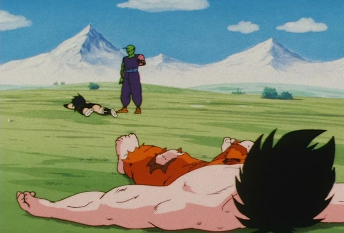 Dragon Ball Z — Ep 5: Goku Dies! There's Only One Chance Left @ 12:59