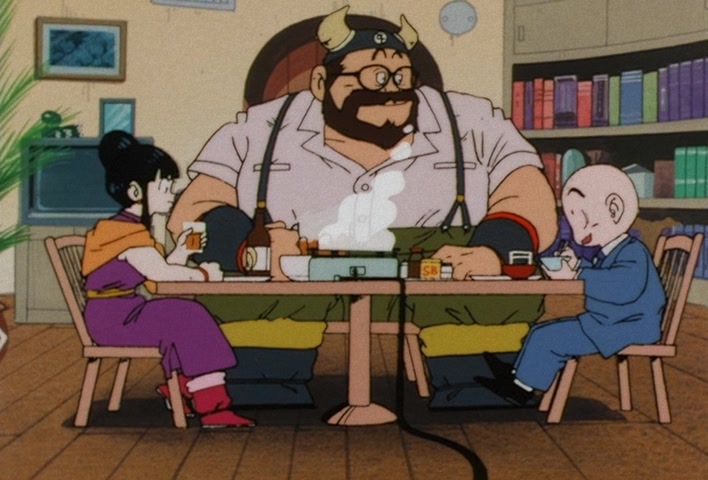 Dragon Ball Z — Ep 7: Dinosaur Survival! Gohan's Difficult Training @ 18:17