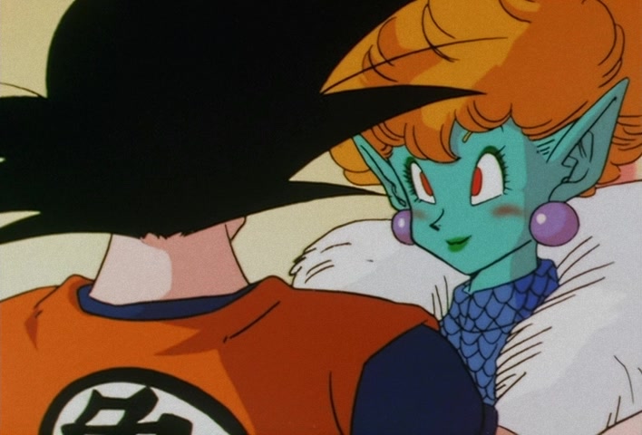 Dragon Ball Z — Ep 14: Such Sweet Temptation! The Snake Princess's Hospitality @ 08:59