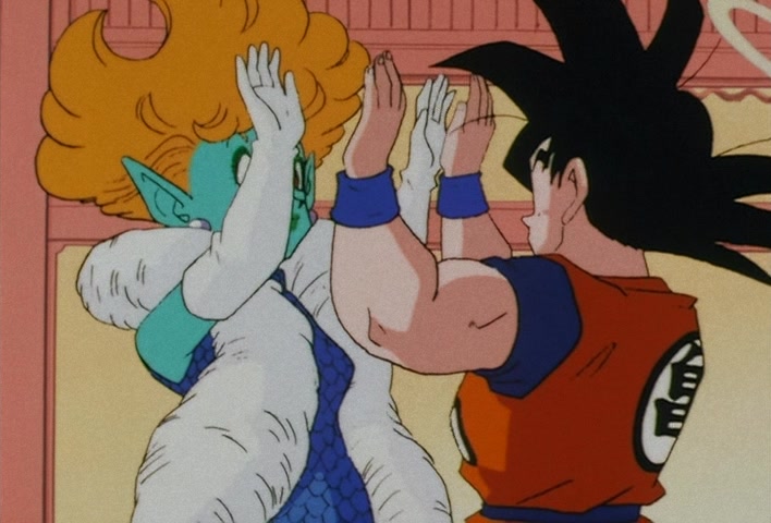 Dragon Ball Z — Ep 14: Such Sweet Temptation! The Snake Princess's Hospitality @ 09:08