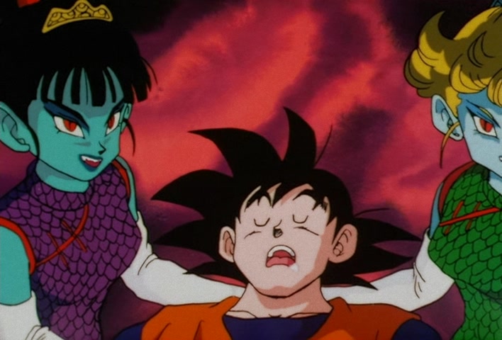 Dragon Ball Z — Ep 14: Such Sweet Temptation! The Snake Princess's Hospitality @ 17:22