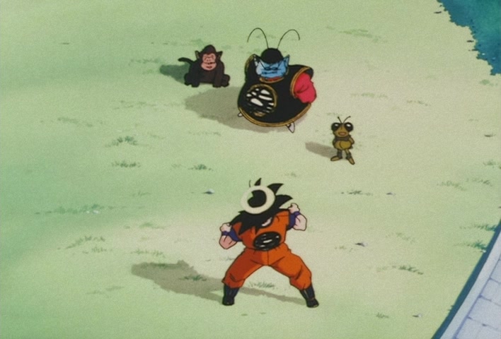 Dragon Ball Z Ep 21: Come Forth, Shenlong! The Saiyans Finally Arrive on Earth @ 12:05
