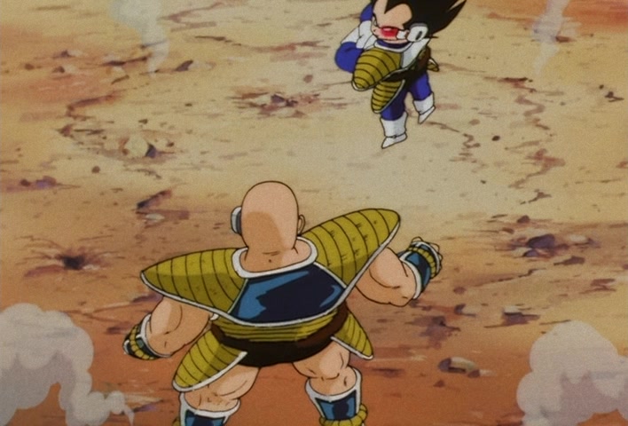 Dragon Ball Z Ep 22: Unbelievable!! Saibaimen, Born from the Soil @ 04:44