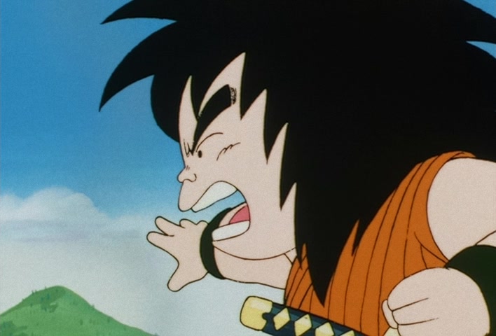 Dragon Ball Z Ep 22: Unbelievable!! Saibaimen, Born from the Soil @ 10:00
