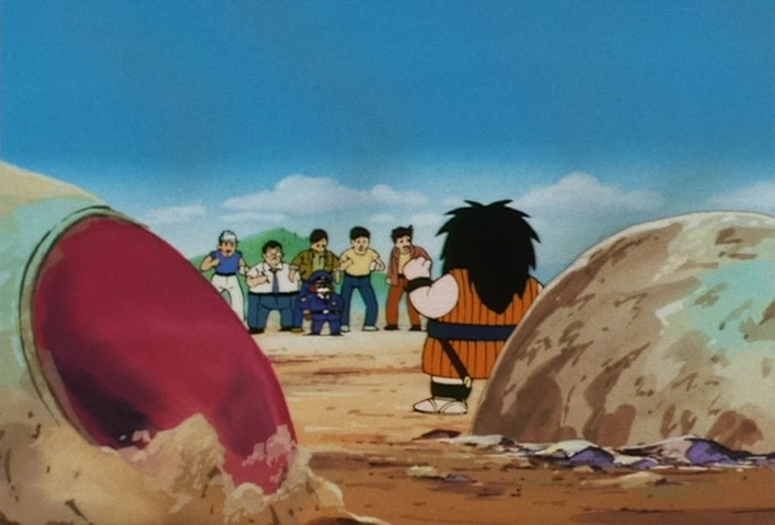 Dragon Ball Z Ep 22: Unbelievable!! Saibaimen, Born from the Soil @ 10:07