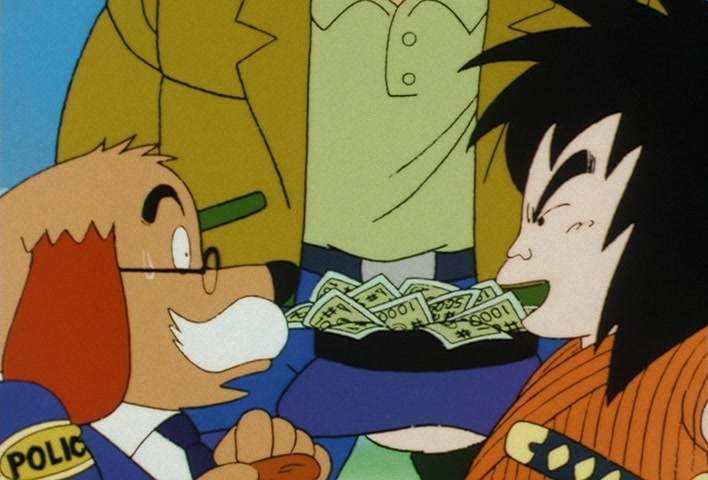 Dragon Ball Z Ep 22: Unbelievable!! Saibaimen, Born from the Soil @ 11:29