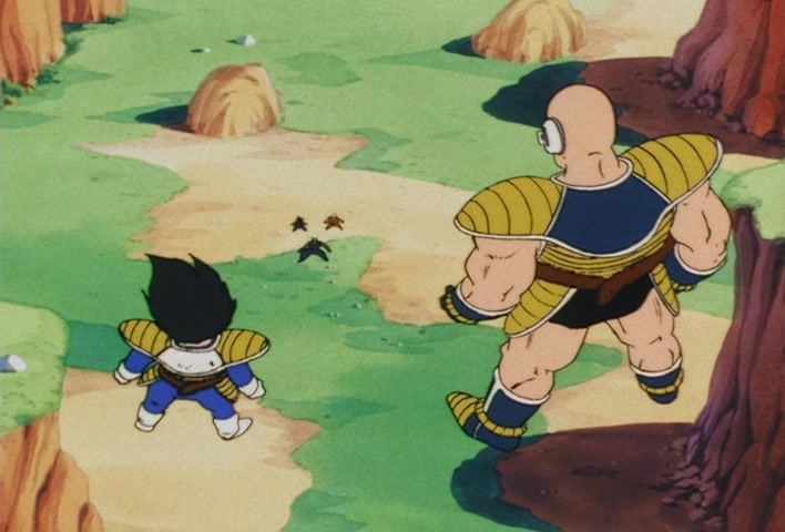 Dragon Ball Z Ep 22: Unbelievable!! Saibaimen, Born from the Soil @ 14:51