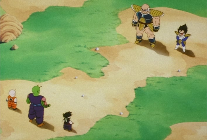 Dragon Ball Z Ep 22: Unbelievable!! Saibaimen, Born from the Soil @ 15:48