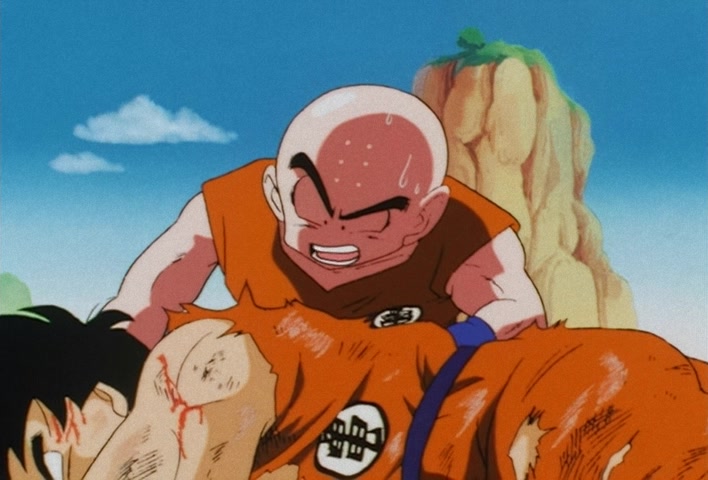 Dragon Ball Z Ep 24: Farewell Ten-san! Chiaotzu's Suicide Strategy @ 02:43