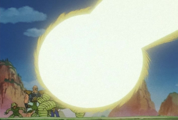 Dragon Ball Z Ep 24: Farewell Ten-san! Chiaotzu's Suicide Strategy @ 05:53