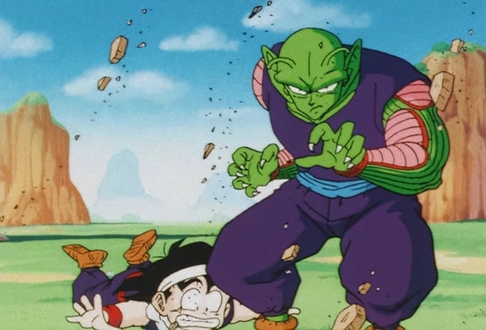 Dragon Ball Z Ep 24: Farewell Ten-san! Chiaotzu's Suicide Strategy @ 11:29