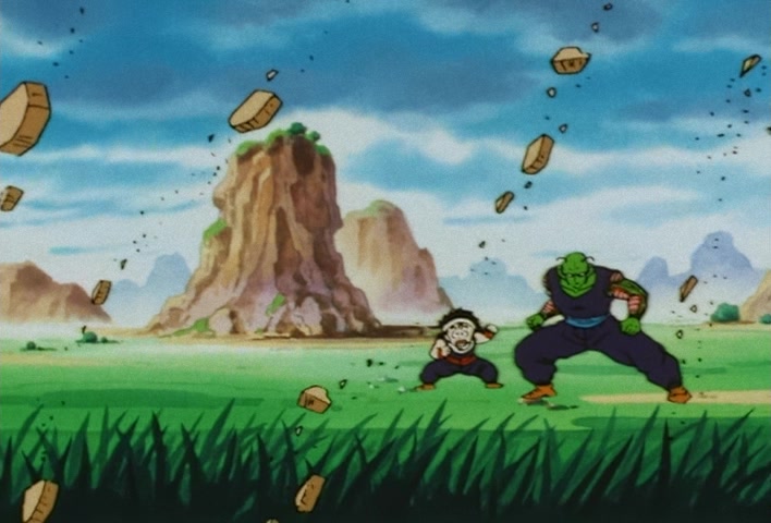 Dragon Ball Z Ep 24: Farewell Ten-san! Chiaotzu's Suicide Strategy @ 13:54