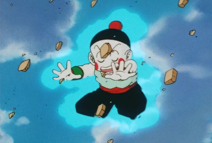 Dragon Ball Z Ep 24: Farewell Ten-san! Chiaotzu's Suicide Strategy @ 14:01