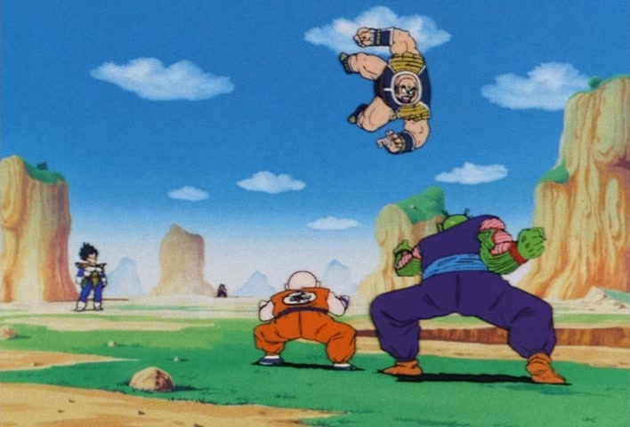 Dragon Ball Z Ep 26: An Intense 3-Hour Delay! The Kinto-Un Bullet-Express @ 02:50