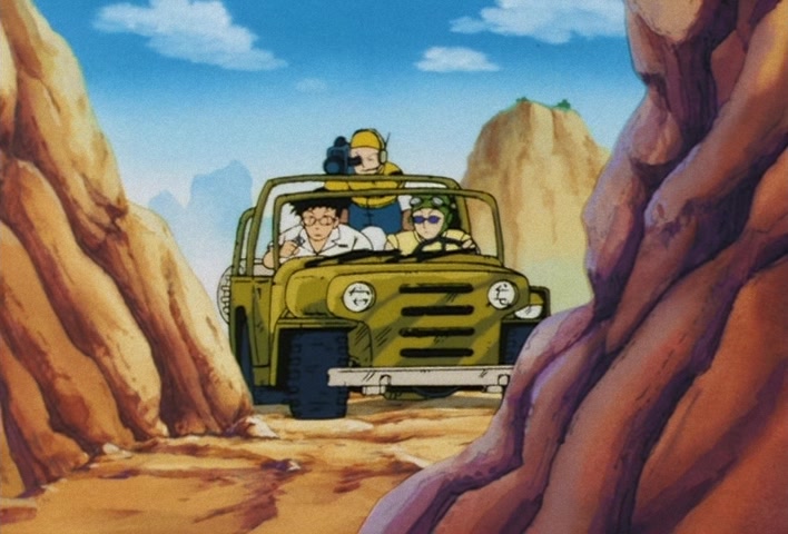Dragon Ball Z Ep 26: An Intense 3-Hour Delay! The Kinto-Un Bullet-Express @ 08:44
