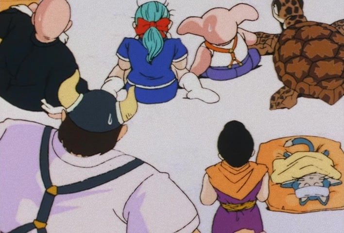 Dragon Ball Z Ep 26: An Intense 3-Hour Delay! The Kinto-Un Bullet-Express @ 12:31