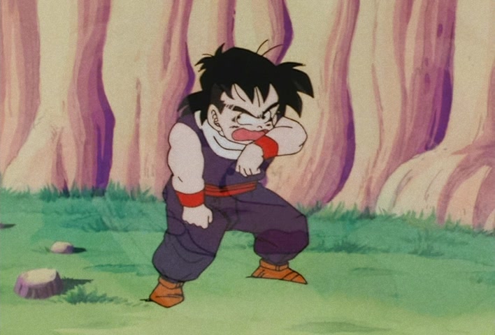 Dragon Ball Z Ep 27: Leave it to Me! Gohan's Great Burst of Anger @ 10:19