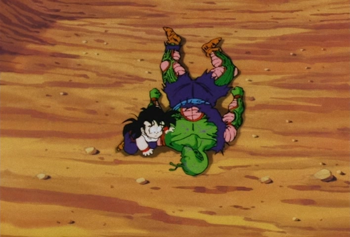 Dragon Ball Z Ep 28: Ferocity of the Saiyan! God and Piccolo Both Die! @ 05:53