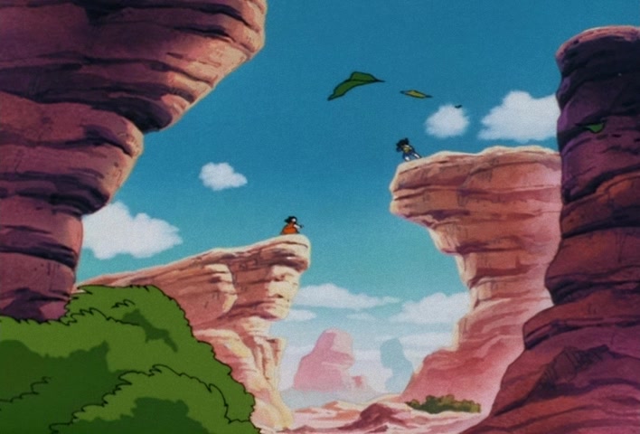 Dragon Ball Z — Ep 30: A Hot, Unbounded Battle! Goku vs Vegeta @ 06:21