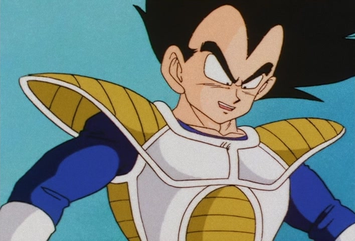 Dragon Ball Z — Ep 30: A Hot, Unbounded Battle! Goku vs Vegeta @ 07:05