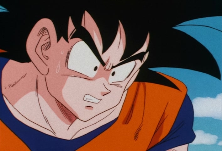 Dragon Ball Z — Ep 30: A Hot, Unbounded Battle! Goku vs Vegeta @ 08:51