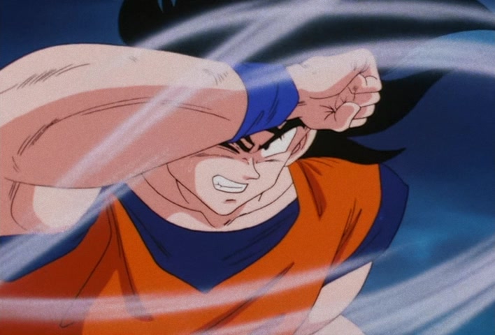 Dragon Ball Z — Ep 30: A Hot, Unbounded Battle! Goku vs Vegeta @ 15:28